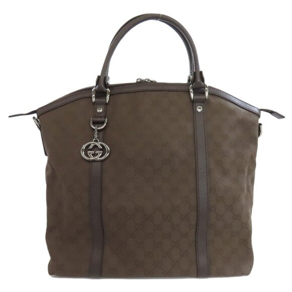 GUCCI Brown Tote Bag - Picture 1 of 11